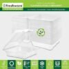 7150nA3JooL._AC_SX425_.jpg Freshware Compostable Clamshell Food Containers 50Pack