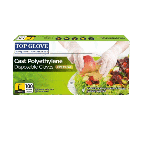 TOP GLOVE Food Handling CPE Disposable Glove