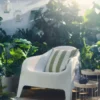 Outdoor Armchair White